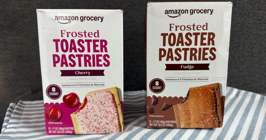 two boxes of toaster pastries