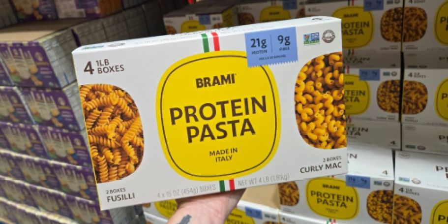 Brami Protein Pasta 4-Pack Only $10.79 at Costco