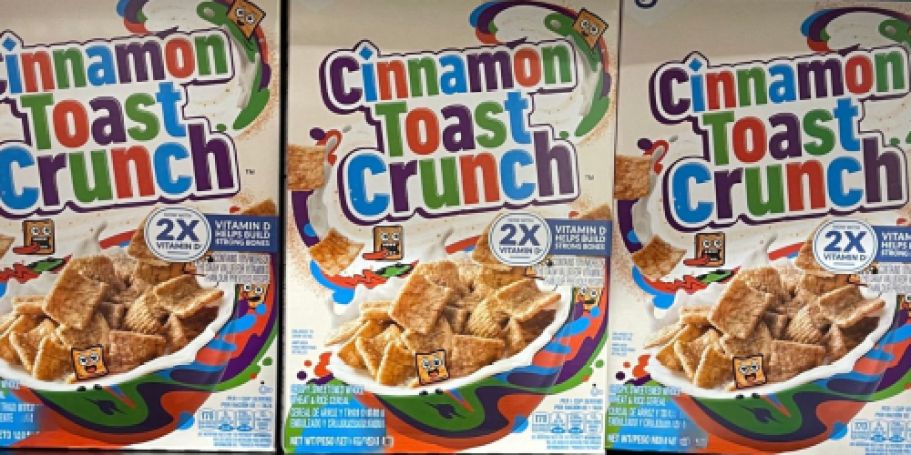 Cinnamon Toast Crunch Cereal Just $1.89 Shipped on Amazon