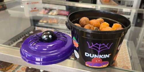Dunkin’ Halloween Menu Now Available – Try the NEW Candy Bar Latte or Grab a Spider Donut!
