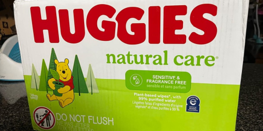 Huggies Natural Care Baby Wipes 560-Count Box Just $10 Shipped on Amazon
