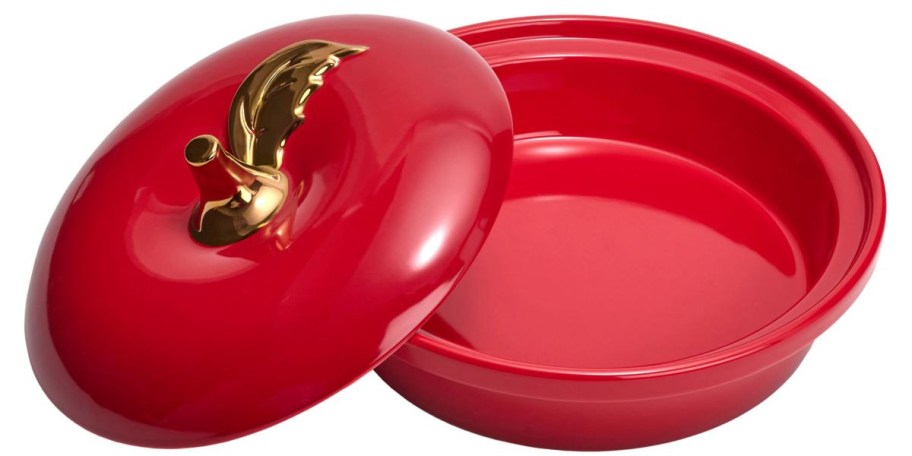 red apple stoneware