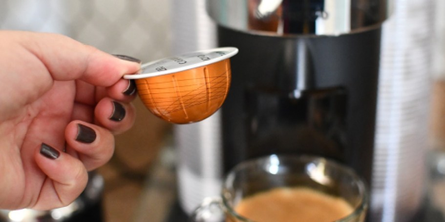 Nespresso Vertuo Pods 48-Count Only $39.99 Shipped (Just 83¢ Each)