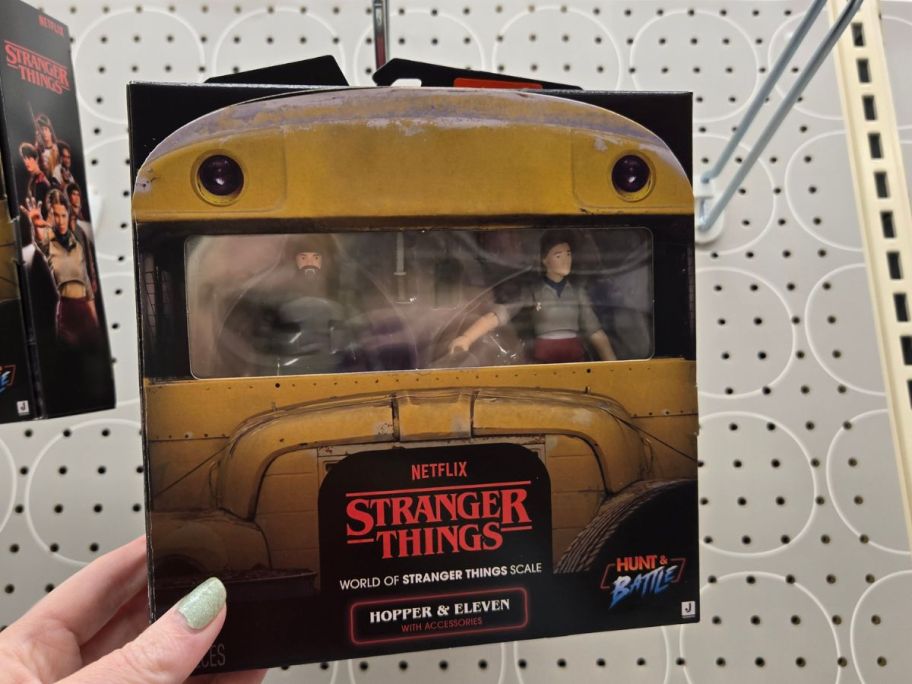 Stranger Things Hopper & Eleven Figures box in store