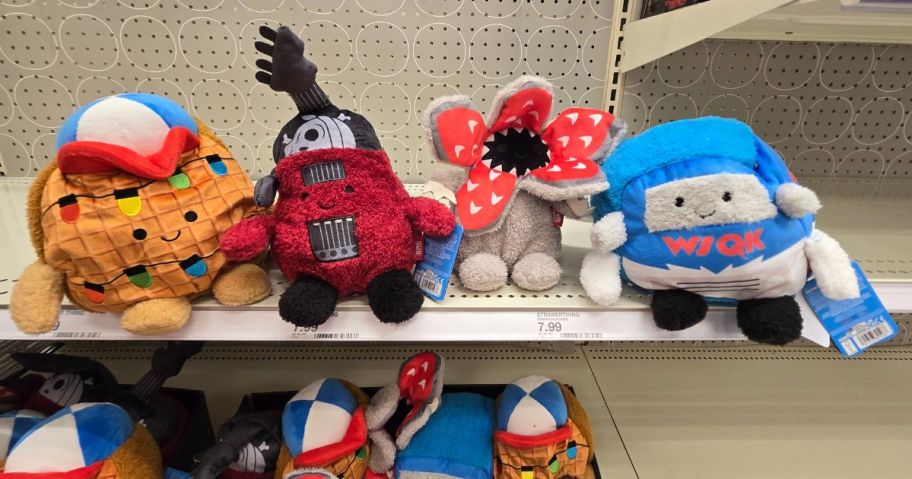 Stranger Things Plush on shelf in store