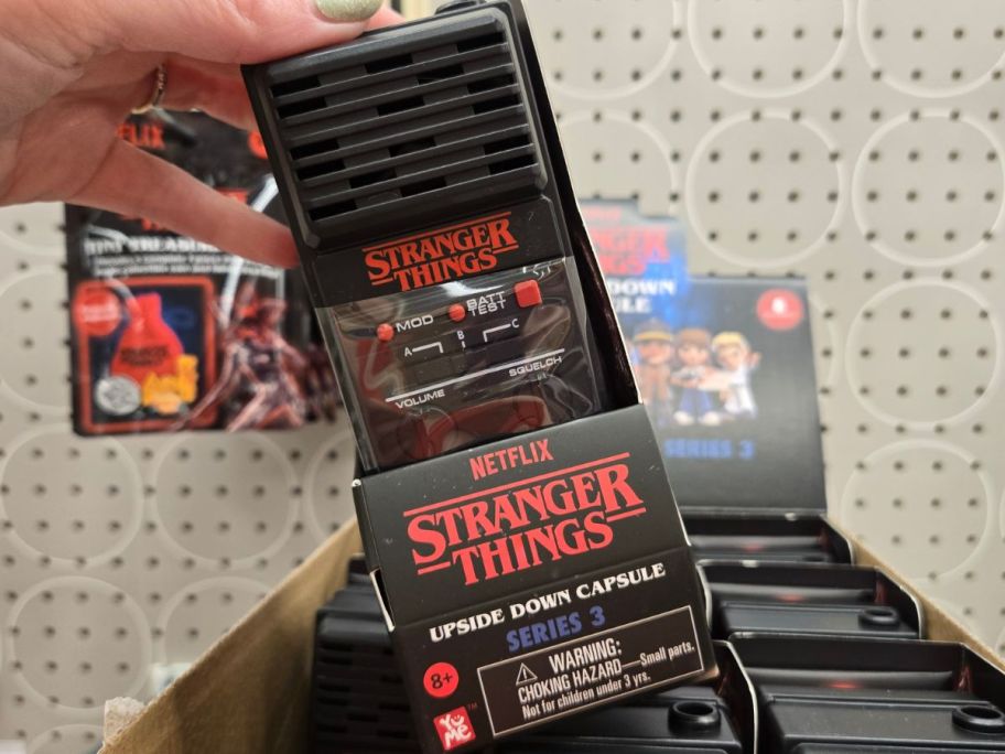 YuMe Stranger Things Upside Down Capsule Series 3 Blind Box in hand in store