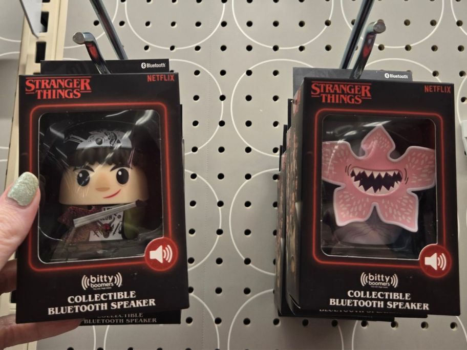 Bitty Boomer Stranger Things bluetooth speakers in store