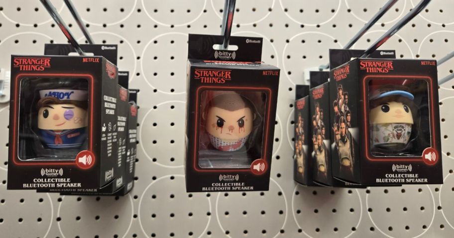 Bitty Boomer Stranger Things bluetooth speakers in store