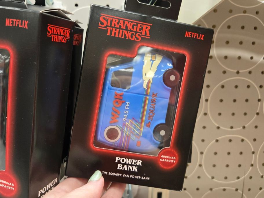 Stranger Things power bank in store