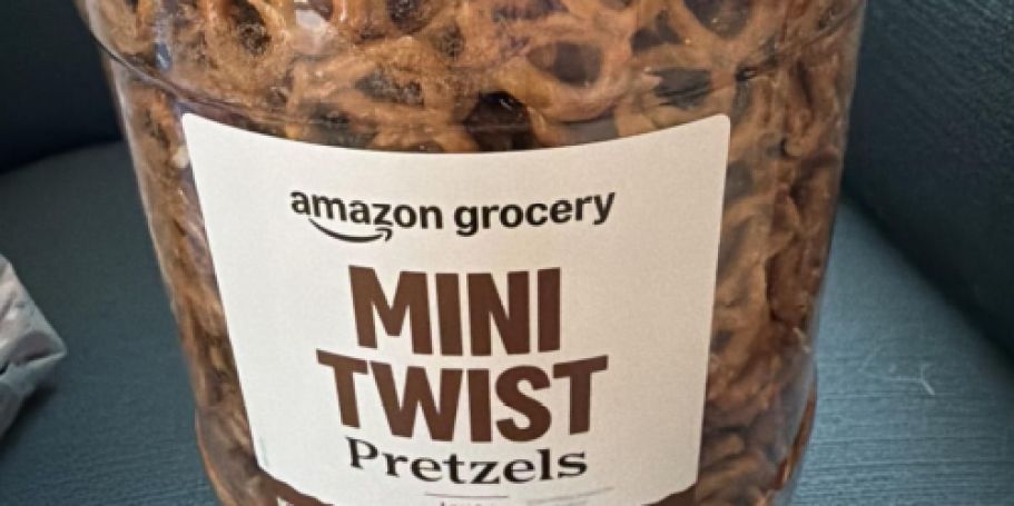 HUGE Amazon Pretzel Tub Just $5.39 Shipped