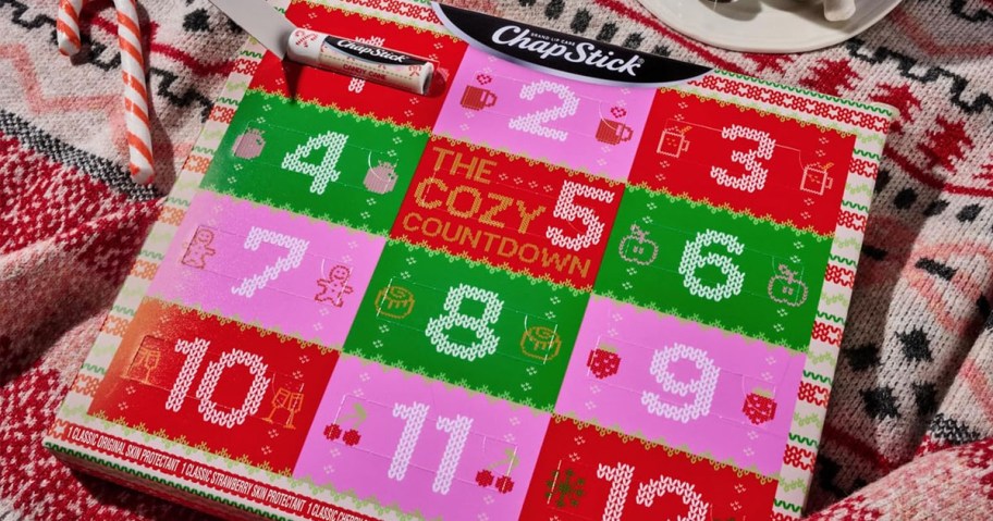 Chapstick Cozy Collection 12-Day Advent Calendar