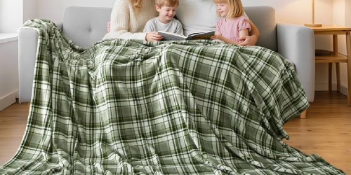 HUGE Family Size Blanket Just $15 at Walmart | Perfect for Movie Night