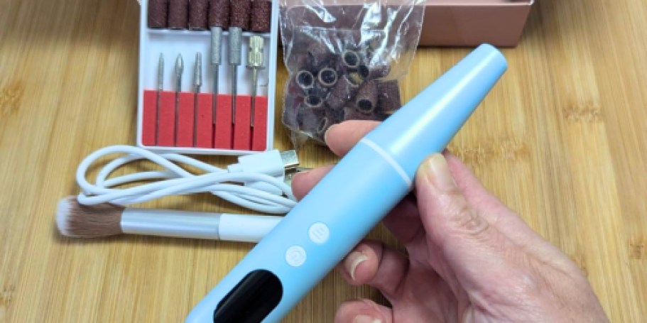 Electric Nail Drill Kit Just $8.99 Shipped for Amazon Prime Members (Reg. $30)
