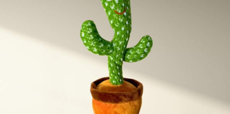 Dancing & Talking Cactus Toy Just $7.99 on Amazon (Reg. $19)
