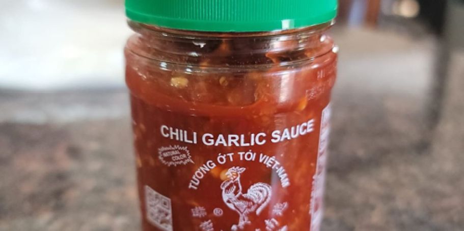 Huy Fong Chili Garlic Sauce Only $1.99 Shipped on Amazon