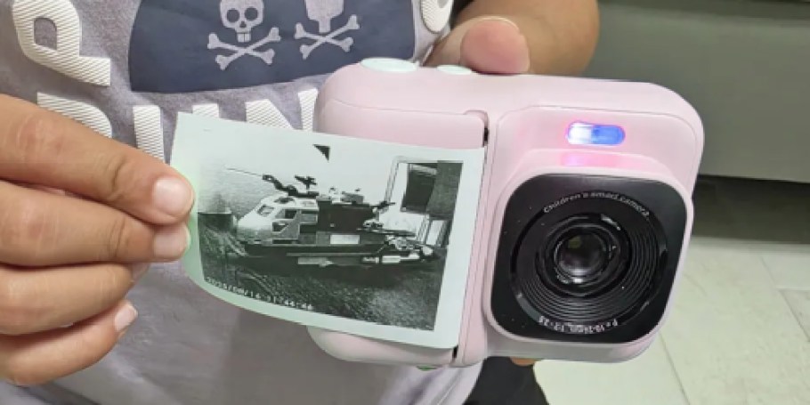Kids Instant Print Digital Camera Just $14.99 Shipped on Amazon | Includes Photo Paper & Memory Card!