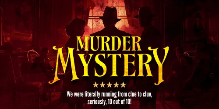 Get 50% Off This Interactive Murder Mystery Game (Fun Experience Gift Idea)
