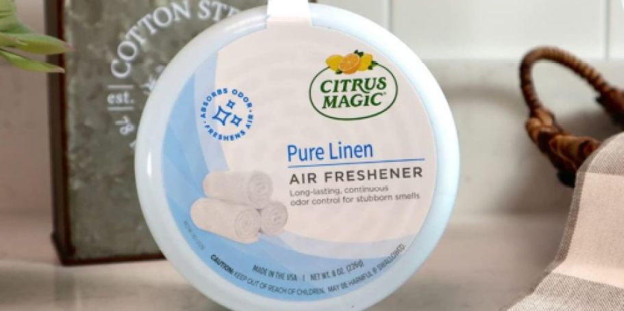 Citrus Magic Odor Absorbing Air Freshener Only $2.87 Shipped on Amazon (Reg. $6)