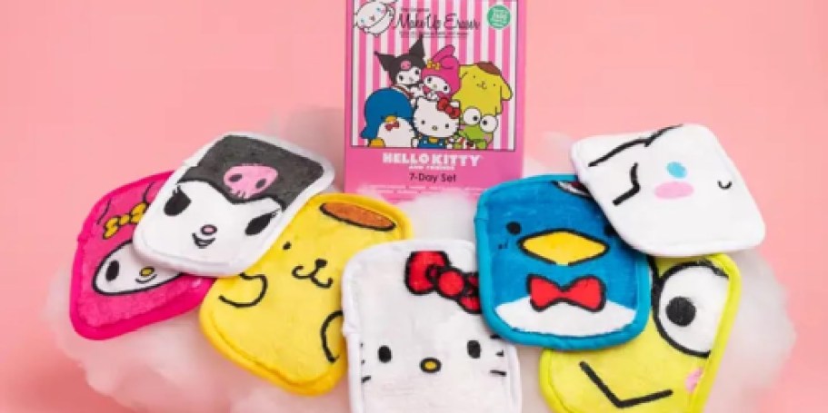 Hello Kitty Makeup Eraser 7-Pack Just $12.99 Shipped