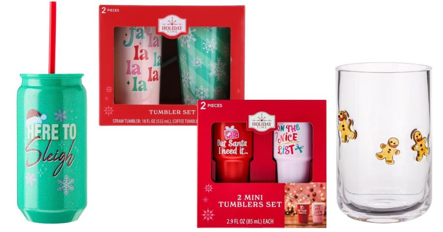 holiday time cups