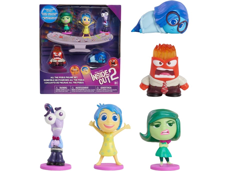 inside out figure box with characters 