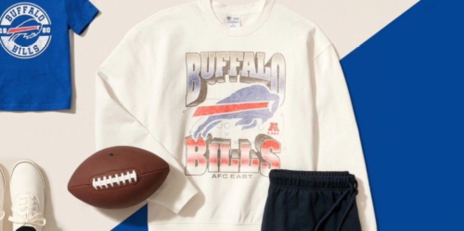 Up to 75% Off Old Navy NFL Clothing | Tees, Hoodies, Joggers, & More from $3