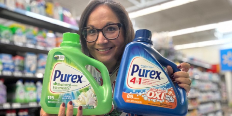 Big Savings on Purex® Laundry Detergent – Only $5.97 After Walmart Cash