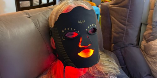 LED Red Light Therapy Mask Just $29.99 Shipped on Amazon (Reg. $90)