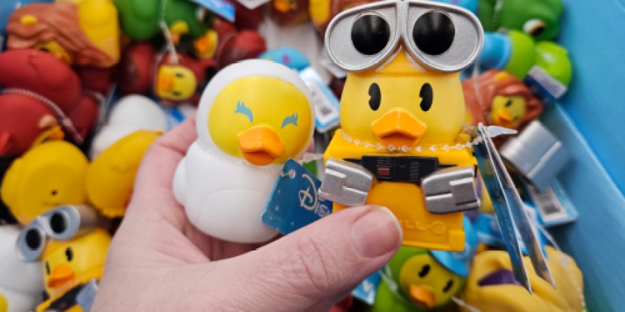 Disney Rubber Ducks Just $1.97 at Walmart (Wall-E, Rapunzel, Pumbaa, + More)