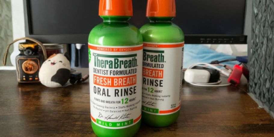 TheraBreath Mouthwash 2-Pack ONLY $7 Shipped on Amazon