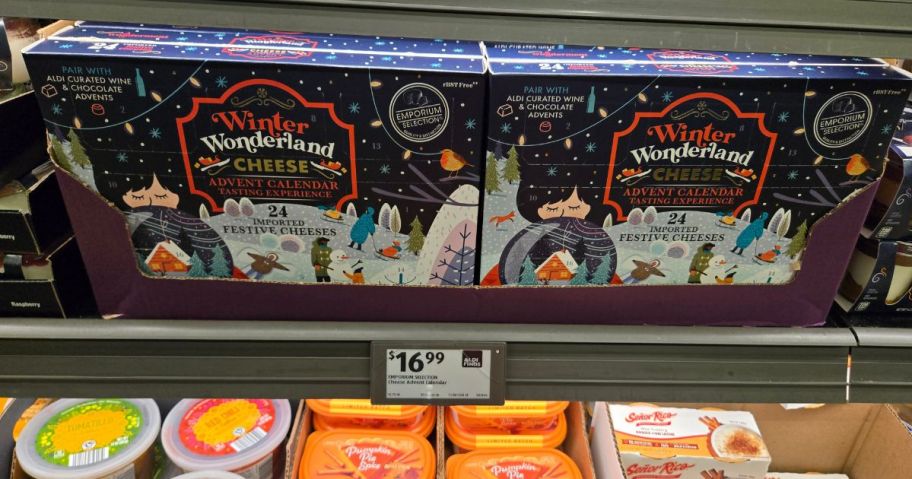 Aldi Winter Wonderland Cheese