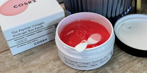 COSRX Pink Peptides Collagen Hydrogel Eye Patches Just $14 Shipped on Amazon (Reg. $23)