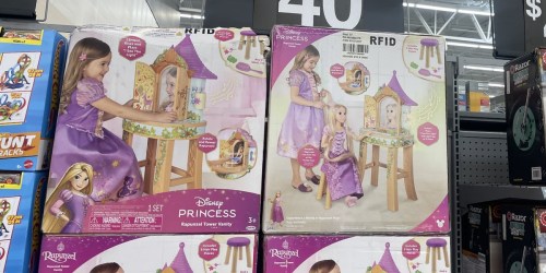 Disney Rapunzel Vanity Playset Only $30 on Walmart.com