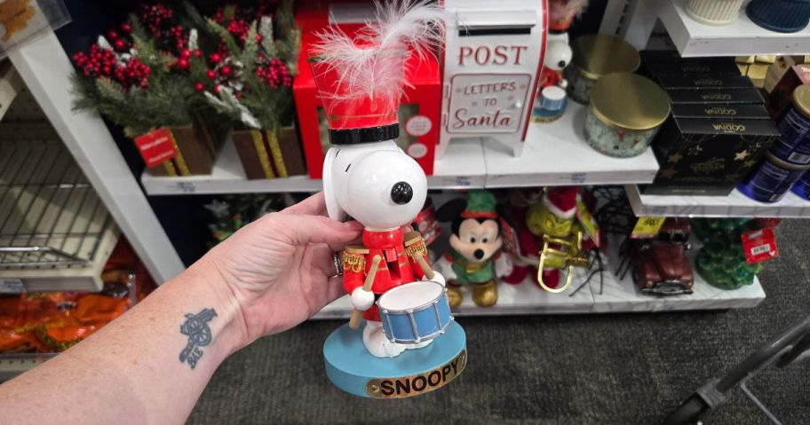 A Disney Snoopy Nutcracker 