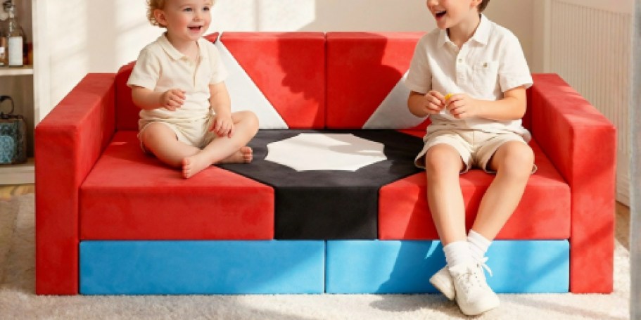 Kids Modular Play Couch Just $99.99 Shipped on Walmart.com (Reg. $200)