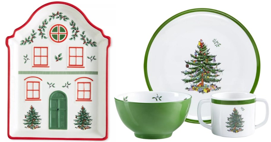 Spode Christmas dinnerware