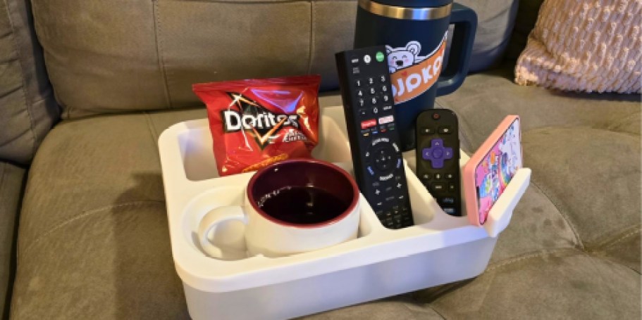 Couch Caddy 2-Pack Just $13.94 on Amazon (Under $7 Each!)