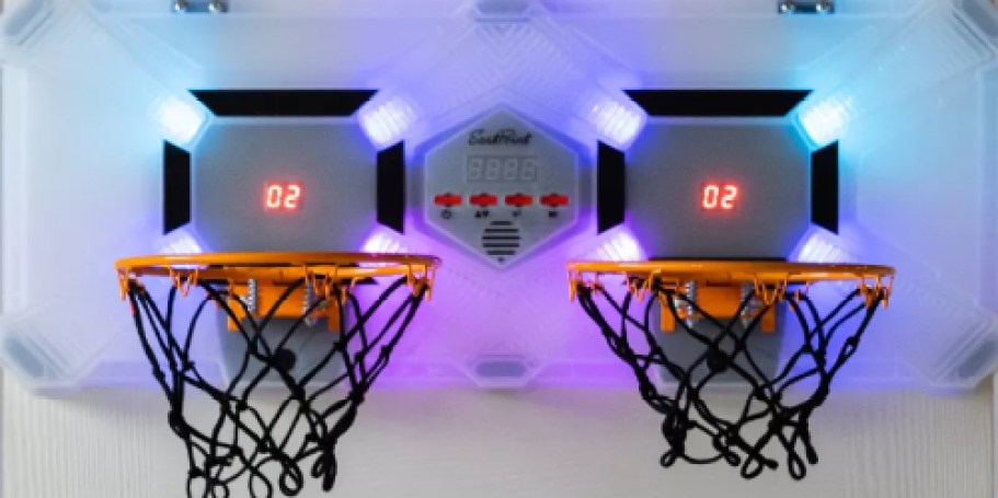Kids Gift Idea: Light Up Head-to-Head Basketball Hoop Just $33.59 on Target.com