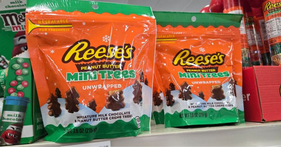 2 bags of Reese's Mini Trees