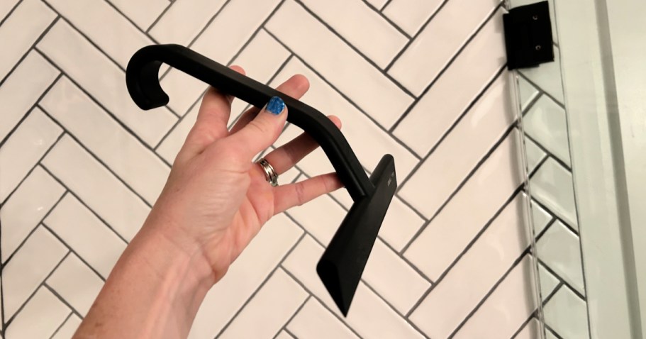 Shower Squeegee w/ Built-In Hook Only $17.59 on Amazon