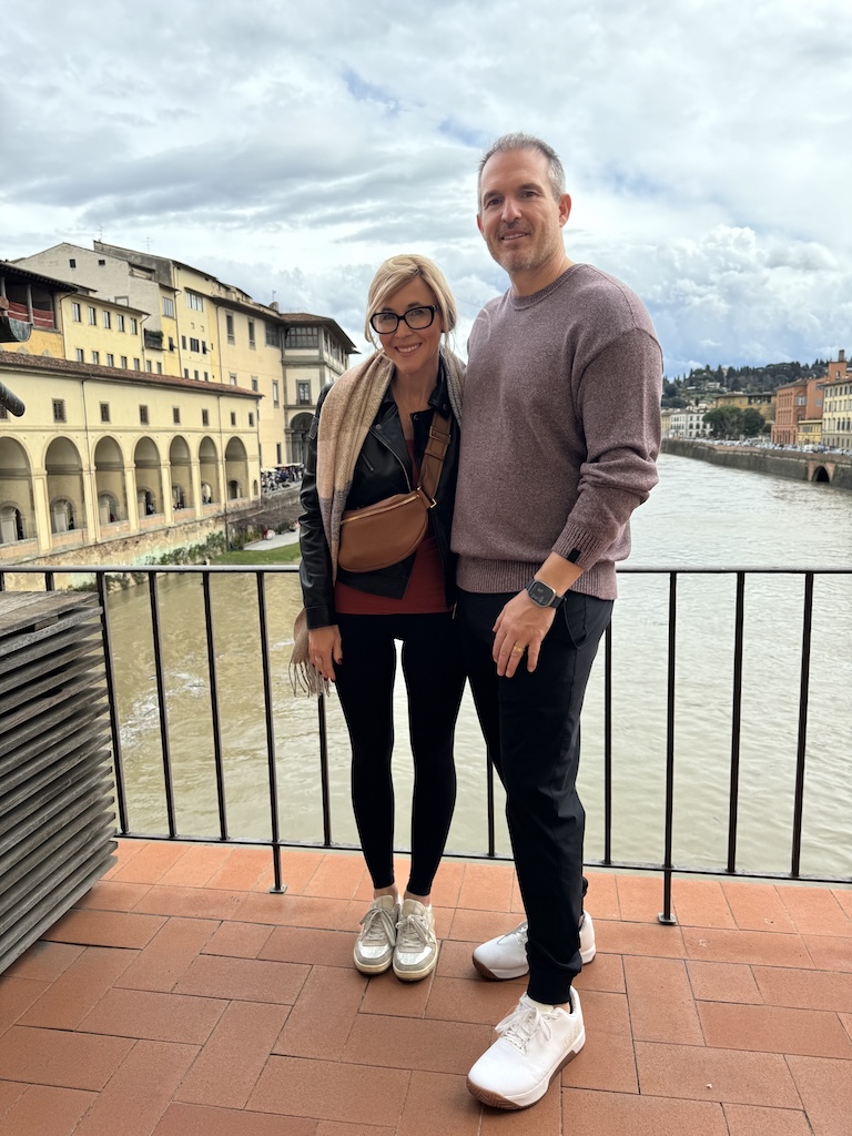 Collin and Jeremy in Italy 