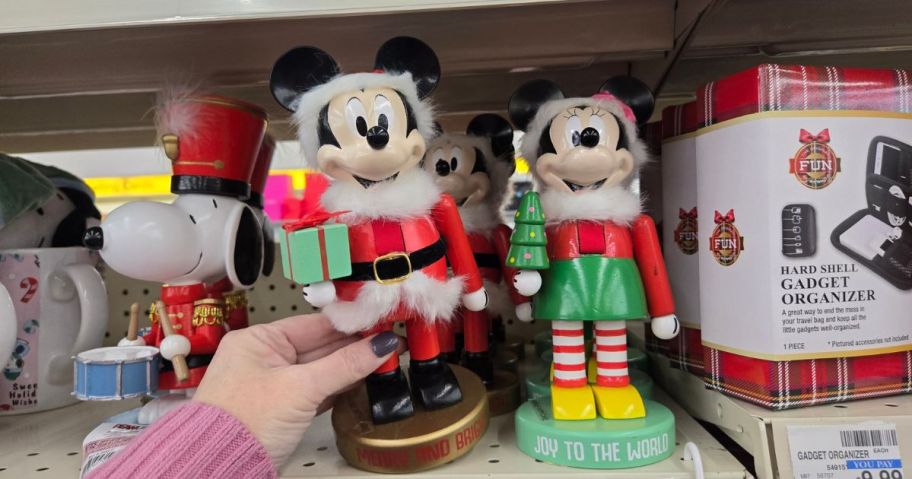 Disney Mickey Mouse Nutcracker D&eacute;cor in store