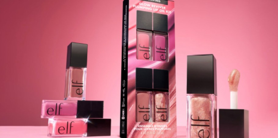 e.l.f. Lip Oil Kit Only $15 Shipped on Amazon – Easy Stocking Stuffer!