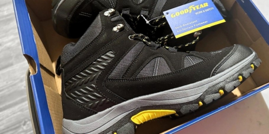 Goodyear Men’s Work Boots Just $29.99 on Walmart.com (Reg. $50)
