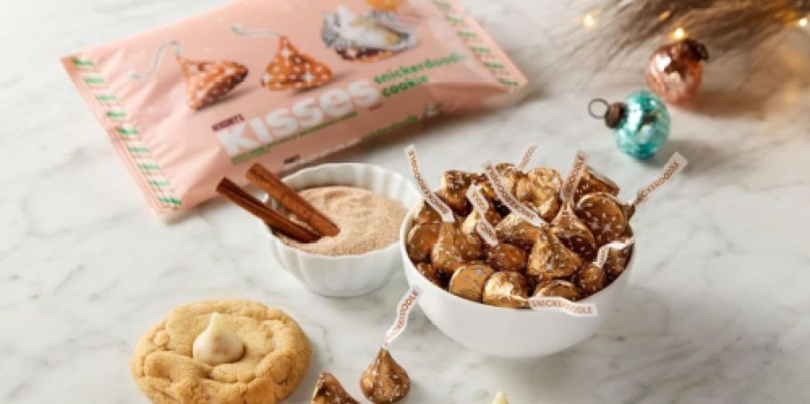 New Hershey’s Snickerdoodle Cookie Kisses on Amazon & Target