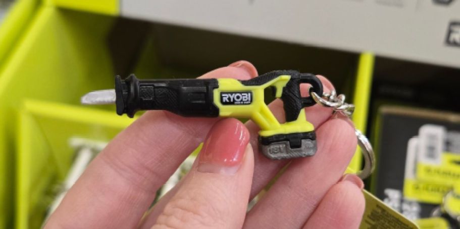 The Cutest RYOBI Mini Keychains Only $4.97 at Home Depot