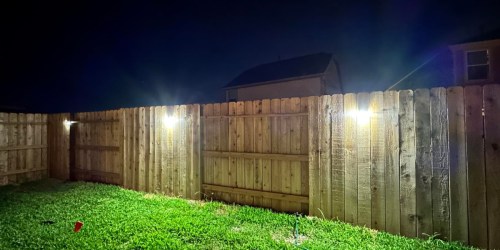 Solar Outdoor Motion Sensor Lights 6-Pack Only $19.99 on Amazon (Reg. $38)