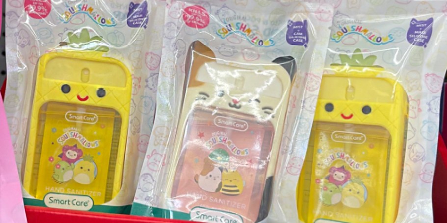 Smart Care Squishmallows Hand Sanitizers Only $5 on Walmart.com