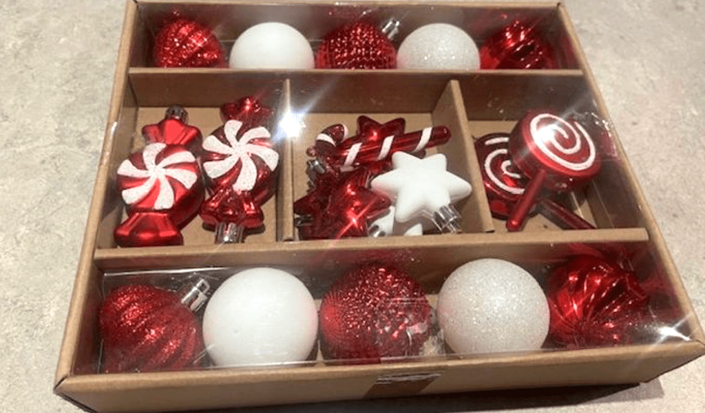 Target Christmas ornaments 