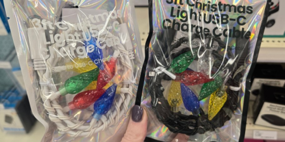 Holiday Phone Accessories Only $5 at Target | Festive Phone Chargers & More